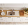 Мойка OMOIKIRI SAKAIME 86-2-EV Tetogranit/эверест 4993204